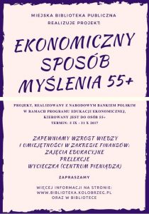 Ekonomiczny sposób myślenia plakat