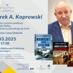 Marek A. Koprowski spotkanie plakat