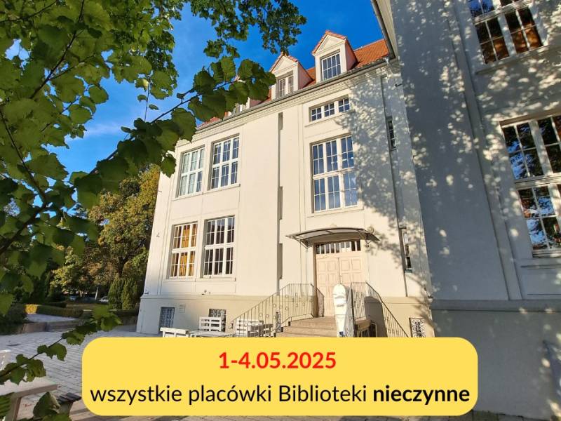 Majówka - Biblioteka zamknięta