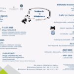 Wakacje w Bibliotece plakat