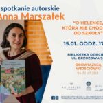 Spotkanie autorskie Anna Marszałek