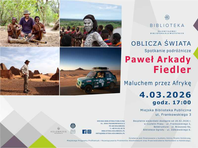 Spotkanie podróżnicze Paweł Arkady Fiedler