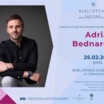 Spotkanie autorskie Adrian Bednarek plakat