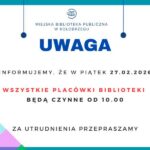 Zmiana godzin otwarcia