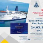 Spotkanie autorskie 50 lat Polskiej Żeglugi Bałtyckiej plakat