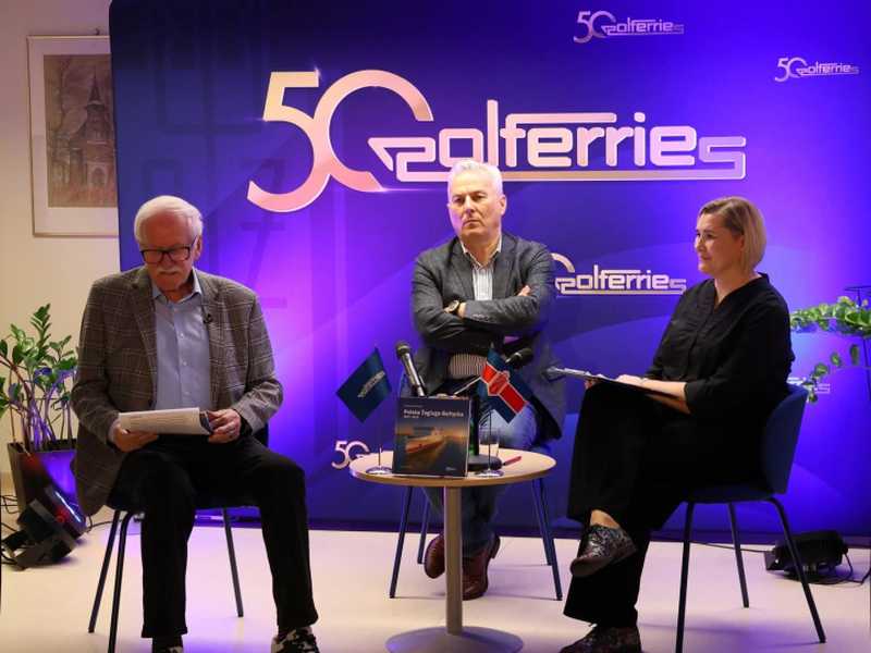 Relacja z jubileuszu 50-lecia Polskiej Żeglugi Bałtyckiej.