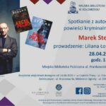 Marek STelar -spotkanie autorskie plakat