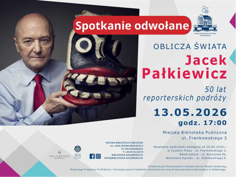 Jacek Pałkiewicz - spotkanie odwołane
