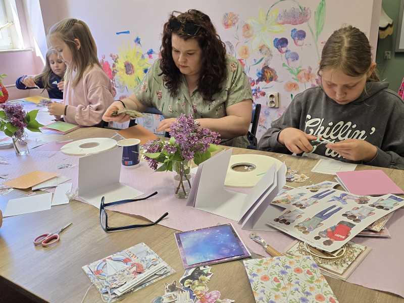 Scrapbooking relacja z warsztatów