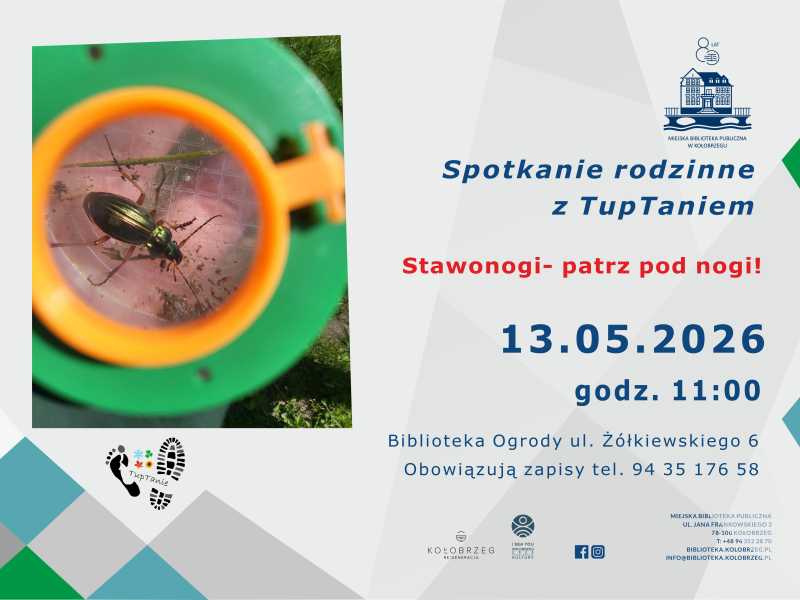 Spotkanie rodzinne z TupTaniem plakat