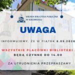 Informacja o skróconych godzinach