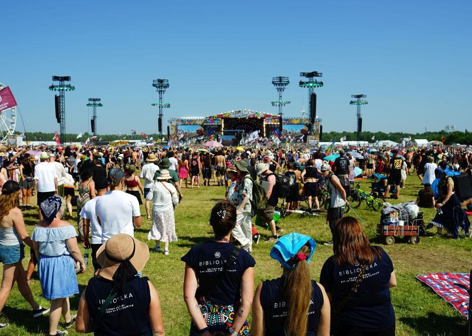 scena muzyczna na Pol'and'Rock Festiva