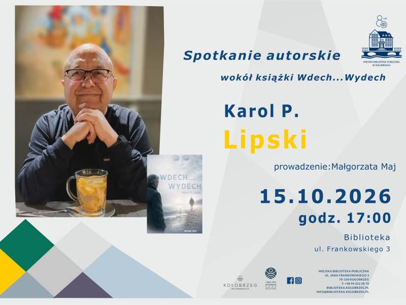 Spotkanie autorskie Karol Lipski