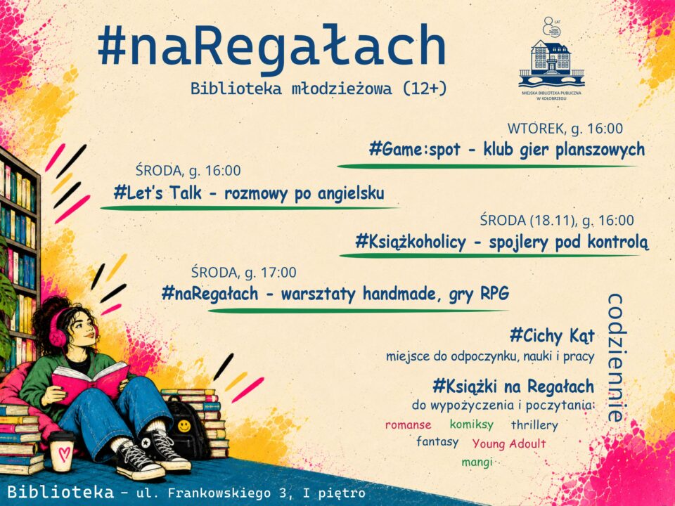 naRegałach plakat