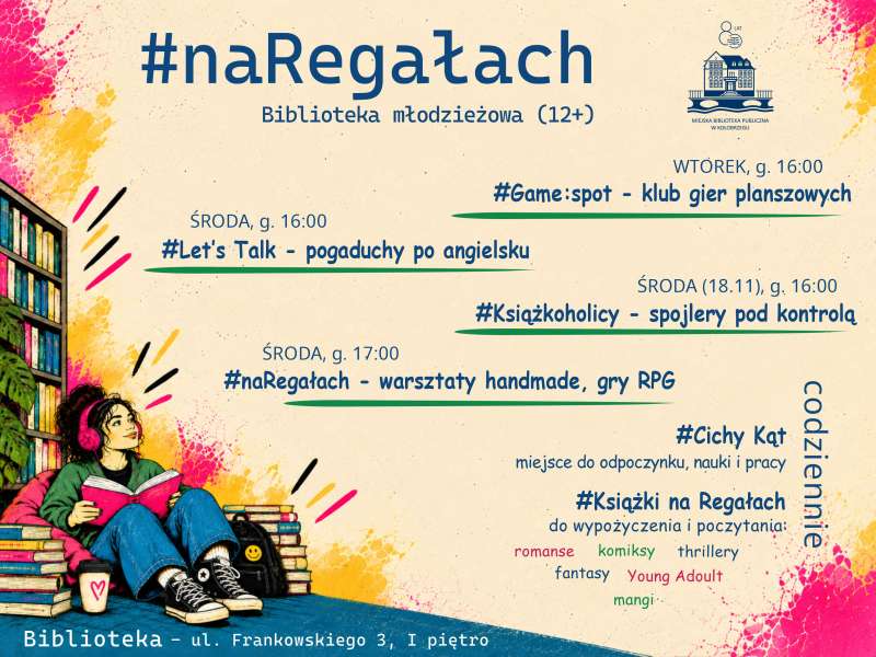 naRegałach plakat