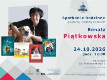 Spotkanie Renata Piątkowska plakat
