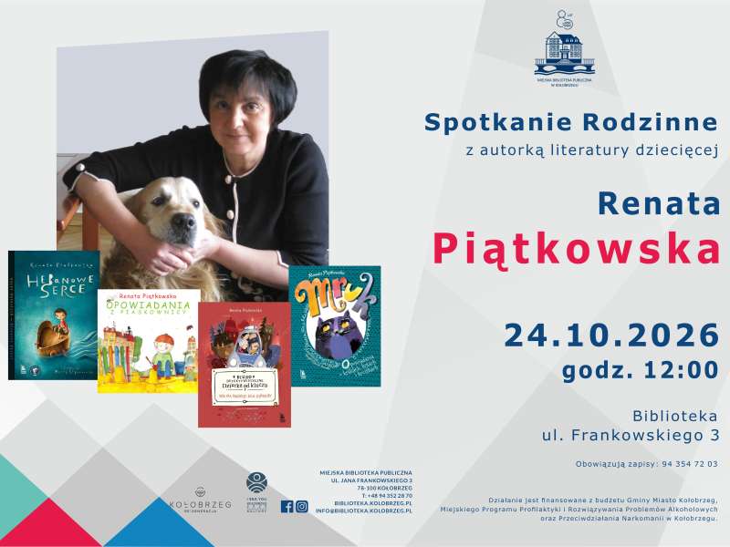 Spotkanie Renata Piątkowska plakat